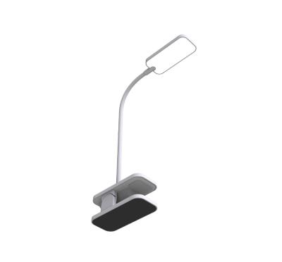 China Modern Clip on Light LED Desk Lamp with Eye-Care LED Light, Flexible Gooseneck Reading Light for Home and Office for sale