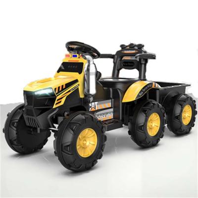 China Bestselling New Design Durable/Safe Kids Electric Tractor MP3 Music Player/Dredger Ride On Car Baby Electric Tractor for sale