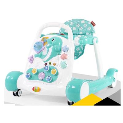 China 2020 New Factory Adjustable Design High Quality Music Baby Walker 3 in 1 Best Selling for sale