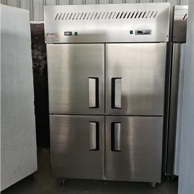 China High Quality 10 Pan Single-temperature Small Blast Freezer For Freezer Freezer Commercial Four-Door Air-Cooled Instant Freezer for sale