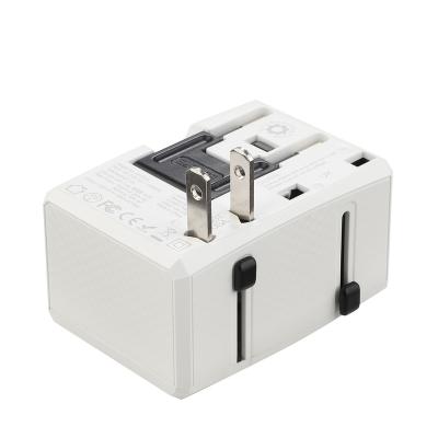 China High Quality Portable Mobile Phone Travel Adapter Multi-plug Usb Wall Charger With 4 Usb Ports And With US AU EU R-U US Three Way Plug for sale