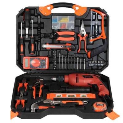 China New Arrival 120 Pcs Household Tools Multi Pcs Power Tool Set Cordless Combo Power Tool Set Electric Tool Box Set for sale