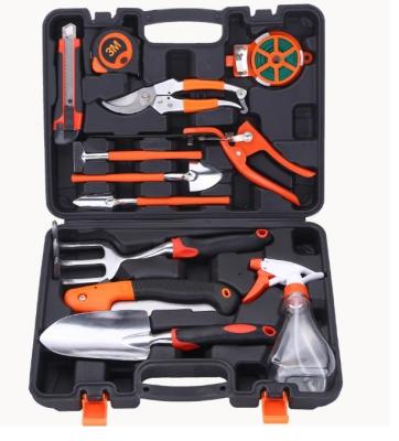 China Garden TOOLS Hot Sale DIY Household Hand Set Tools 12PCS Repairing Tool Kit Garden Tools for sale