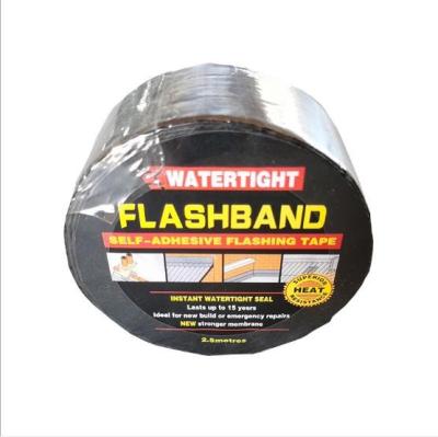 China 2.0mm** 10cm*2.5m South Africa Traditional Bitumen Flash Tape /Tape Waterproof Aluminum Roof Tape for sale