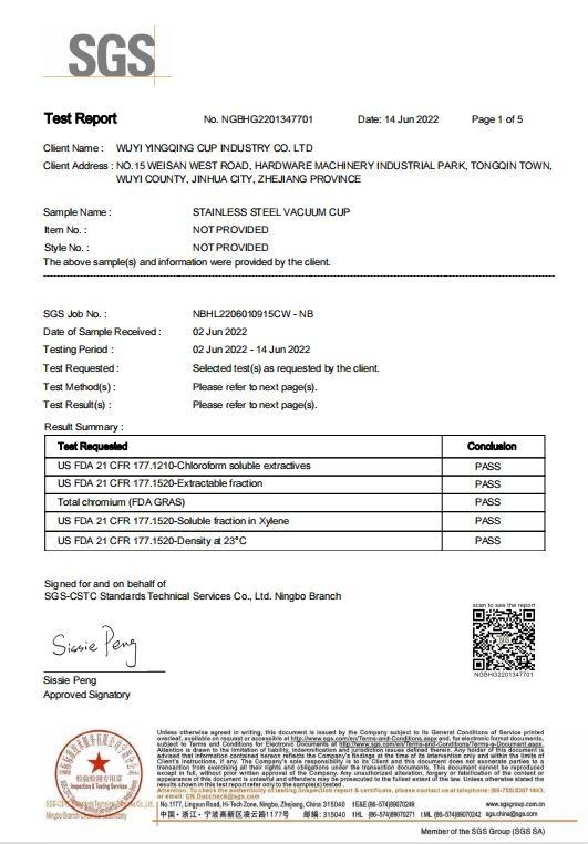 SCS GLOBAL SERVICES - Shenzhen Apec Electronics Co., Ltd.