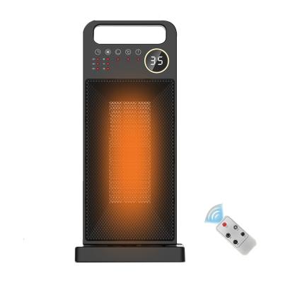 China 2022 Hot Selling Fast Heating Portable Household Touch Screen Remote Control Thermostat Electric Heater Fan for sale