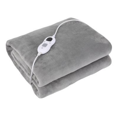 China 2022 Inch Large Soft Fleece Electric Throw Blanket PORTABLE Hot Selling 50*60 Electric Heating Blanket Body Warmer for sale