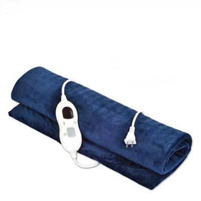 China 2022 Hot Sale PORTABLE Household Electric Knee Blanket PTC Wire Heating Throw Electric Blanket 80X60Cm for sale