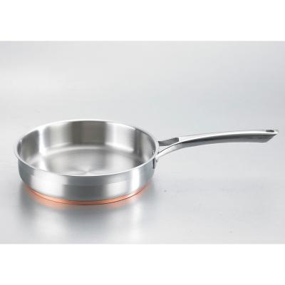 China Triple Multifunctional Stainless Steel Pan Pot Set With Lid Frying Sustainable High Grade Cookware for sale