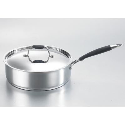 China Sustainable Factory Supply Eco - Friendly Multi Function Cooking Industrial Stainless Steel Pan Pot Frying Cookware for sale