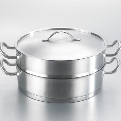 China High Temperature Viable Resistance Exquisite Workmanship Cookware Stainless Steel Dim Sum Multilayer Steamer Pot Casserole for sale