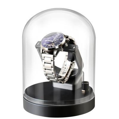 China Durable High Quality Luxury Easy To Operate Watch Shaker With High Transparent Glass Cover for sale