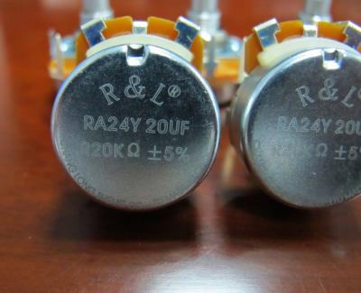 China 5W/ 15k, 20k Ohm Wire Wound Rotary Potentiometers RA24-5W for sale