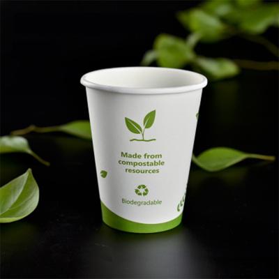 China Recycled Materials 100% Pla Biodegradable Paper Cups for sale