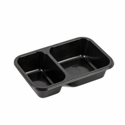 China Chinese Food Factory Direct Disposable Custom Plastic CPET Quick Tray Ovenproof Plastic Container For Food for sale