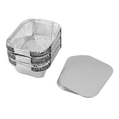 China Disposable Customized Takeout Food Packet Aluminum Foil Packing Boxes For Fresh Food, Baking, Barbacue for sale