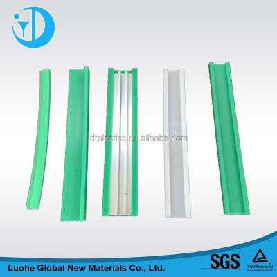 China Multi-channel food vending low price wear resistance of sliding guide rail plastic uhmwpe for sale