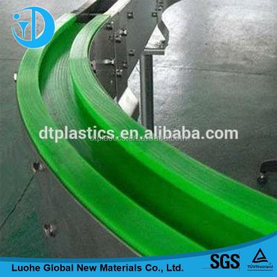 China Food Friday UHMWPE Guide High Sliding Rail And Polyethylene Uhmw Roller Chain Wear Resistant Black Guides for sale