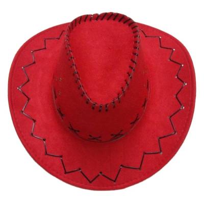 China Wholesale Image Kids and Adults Fashion All Match Cowboy Hats Suede Hats for sale