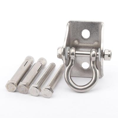 China Heavy Industry Manufacturers Supply Heavy Duty Rotating Concrete Swing Hook 304 Stainless Steel Wooden Swing Set for sale