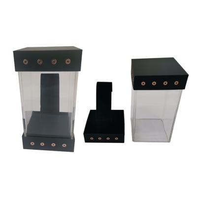 China High Quality Cheap Luxury Recycled Materials Paper Packaging Box With Clear Window for sale