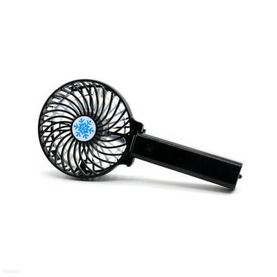 China Hotel USB Rechargeable Desk Fan Mini Portable Fan Folding Hand Held Night Light Cooling Fan For Household Bedroom Office Desktop for sale