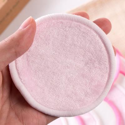 China Yes Washable Bamboo Face Care Makeup Remover Pads 16pcs Facial Makeup Cleansing Pads for sale