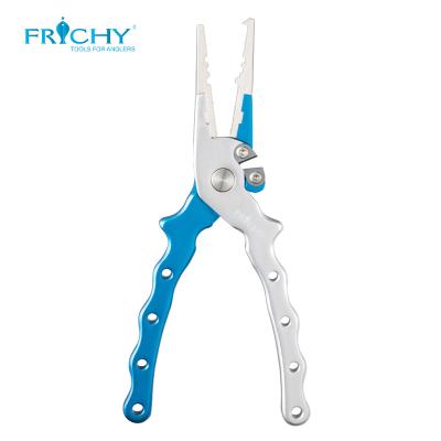 China Best Aircraft Grade Seawater Universal Aluminum Alloy Combination Fishing Pliers Work With Fishing Tackle Box for sale