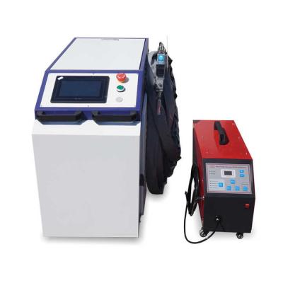 China 1000w 1500w 2000w 3000w Máquina de corte de limpeza de soldagem a laser 3 em 1 à venda