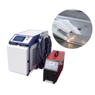 China 220-240V Stromvraag Lasersweismachine met glasvezel Handheld voor veelzijdige lasbehoeften Te koop