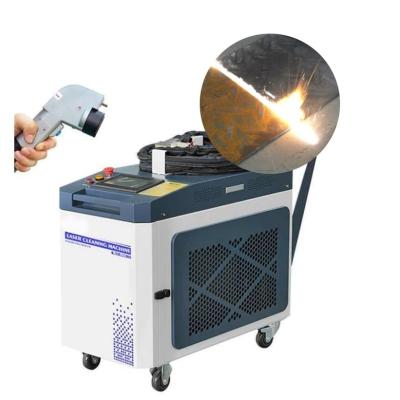 China Máquina de limpeza a laser de metal com potência de saída de 1500W e diâmetro de ponto colimado de 4-6 mm à venda