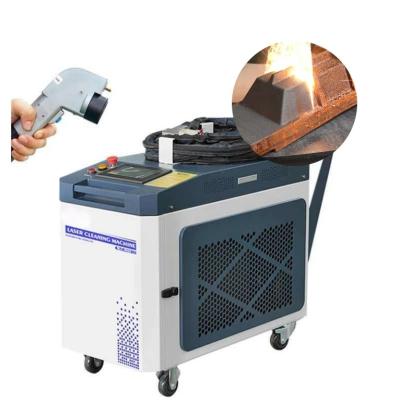 China Marmer toepasbare handheld laser reinigingsmachine voor metaal / spoel Te koop