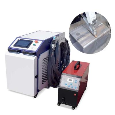 Cina 1500 Watt saldatore laser a mano Fibra saldatore laser a mano per metallo in acciaio inossidabile alluminio in vendita