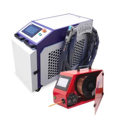 China 3 In 1 Laser Welder Portable Full Automatic Artificial Adjustable Table Metal Laser Welding Machine for sale