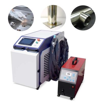 China Handheld Welding Machine 4 In 1 1500w 2000w 3000w Rust Removing Laser Cleaning Welding Machine for sale