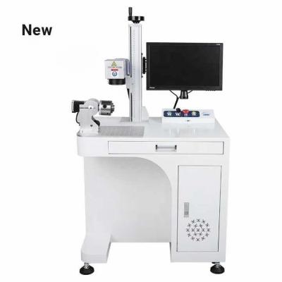 China JPT Fiber Laser Marker Machine voor Metal Ring Sliver Juwelen Plastic ABS MC Te koop