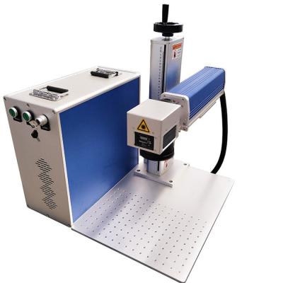 China 20W 30W 50W 100 Watt Metalen roestvrij staal Messing Mopa Fiber CNC Laser Marker Te koop