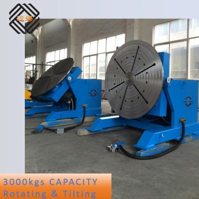 China Industrial Welding Positioner 400-4000mm Diameter Worktable 3000kg Capacity for sale