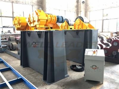 China Größerer Durchmesser Motor Rotor Schweiß Rotator Dreh Rollenbett GKT-120 Für Welle zu verkaufen