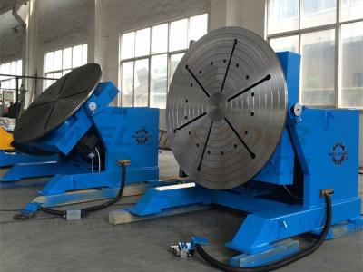 China HB-20 Rotary Welding Positioner Turntable 360 Degree Work Plane Rotating Positioner for sale