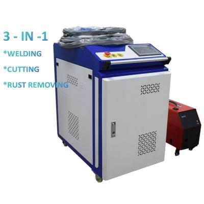 China 2kw Controle PLC Máquina portátil de soldagem a laser Ferramenta para Metal à venda