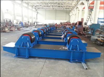 China 80 Tons Heavy Duty Conventionally Welded Rotating Tanks With Flip Rollers To Aid In Mechanical Welding. for sale