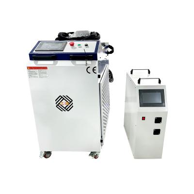 China Máquina de soldadura a laser de metal portátil de 3000W 4 em 1 Máquina de soldadura a laser portátil à venda