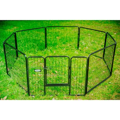 China Sustainable Metal Tube Wire 8 Board Dog Playpen Dog Exercise Playpen for sale