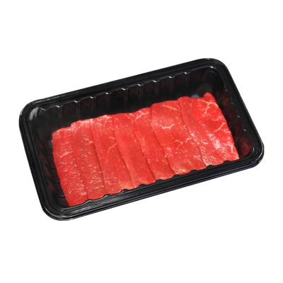 China moisture proof pp/evoh meat tray with film lidding packaging for roast chicken for sale