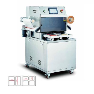 China Esay Operation Fully Automatic MAP Tray Sealing Machine For Food for sale