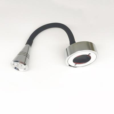 China Flexible RV Gooseneck RV LED Reading Light For Truck Motorhome Yachts for sale