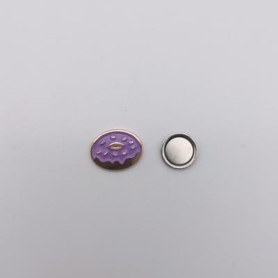 China Enamel or Engrave Metal Pin High Quality Metal Accessories Customizable Designed Spinning Pin for sale