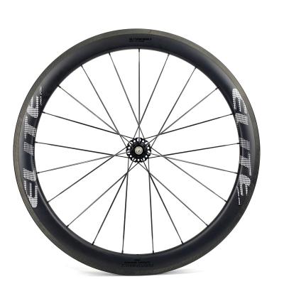 China Road Bicycles Road Bikes ELITEWHEELS Carbon Spoke Wheelset Rim Brake PE 40 And PE 50 Performance Racing Wheelset Ceramic Bearing for sale