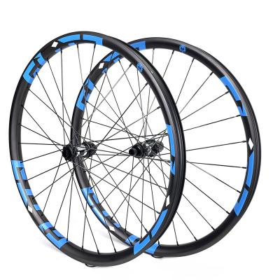 China ELITEWHEELS 27.5er MTB Mountain Bikes Carbon Fiber Wheelset 36mm Depth 30mm Depth 650B Mountain Bike Wheelset ENT for sale